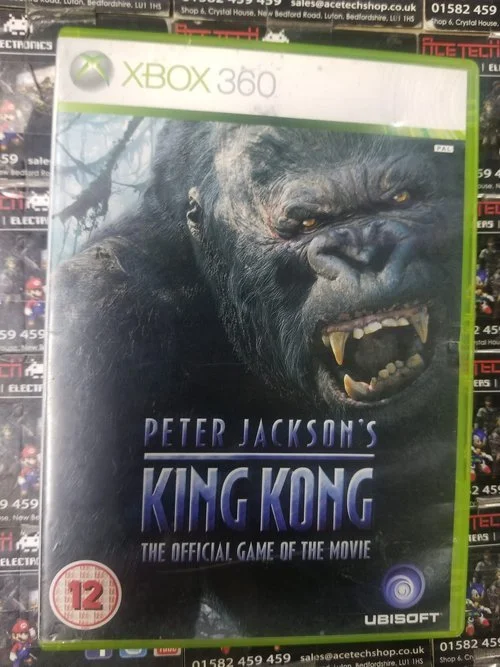 Jeu XBOX Peter Jackson's King Kong jeu + boîte version PAL (n°5746S