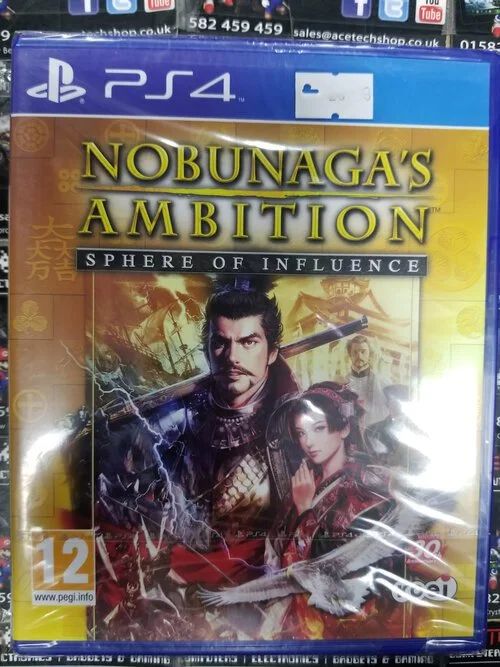 Jeu PS4 Nobunaga's Ambition: Sphere Of Influence - Version Française PAL, Comme Neuf