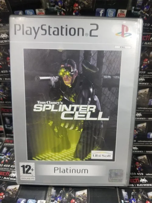jeu TOM CLANCY'S SPLINTER CELL DOUBLE AGENT platinum playstation 2 PS2 COMPLET