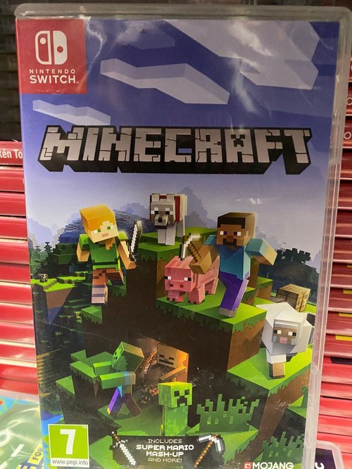 Minecraft with Super Mario Mash-up, Mojang, Nintendo Switch