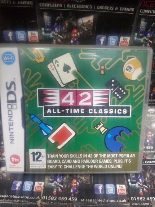42 All-Time Collections Nintendo DS Box Video Game — ACE TECH