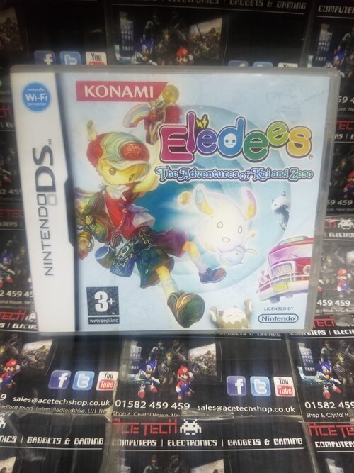 Eledees The Adventures Of Kai And Zero Nintendo DS Box Video Game — ACE TECH