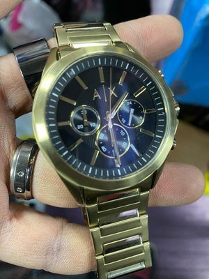 Armani Exchange AX2611 Chronograph Gold Watch — ACE TECH