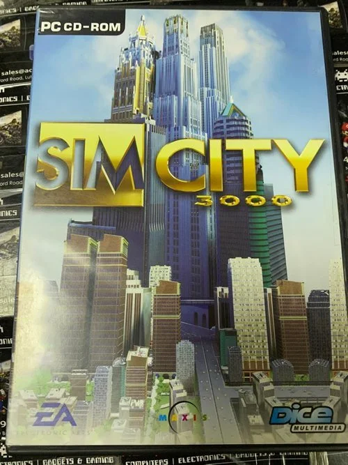 Sim City 3000 Sur PC - EA Classics - Bon état - 1998