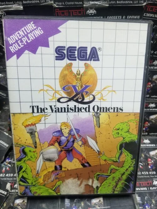 Jeu Ys: The Vanished Omens Sur Sega Master System – Complet – Bon état