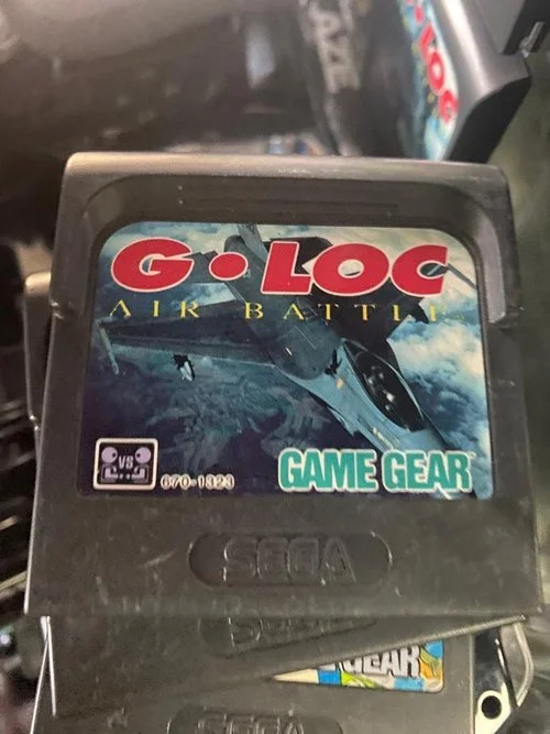 Jeu Sega Game Gear G-Loc Airbattle - Bon état, Pour Console Portable Rétro