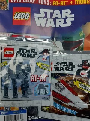 LEGO Star Wars Issue 82 Magazine AT-AT Starfighter Mini Figure