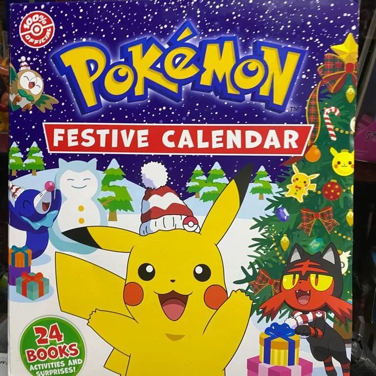 Christmas deals! New Pokemon Festive Calendar only &pound;7.99 save &pound;5