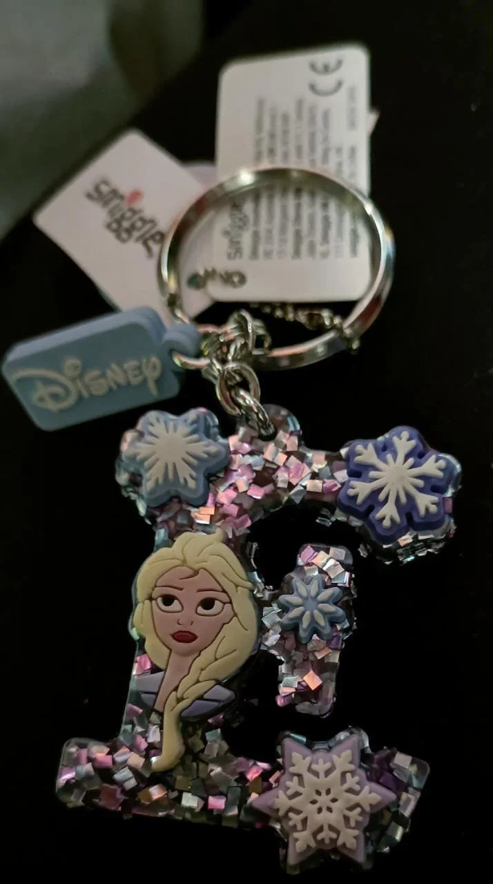 Disney Frozen Smiggle Letter E Keyring | CONDITION - NEW | £4.99