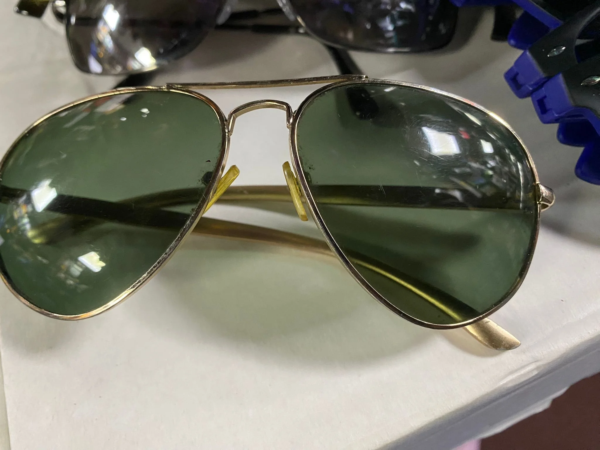 Gold Winged Sunglasses | £4.99