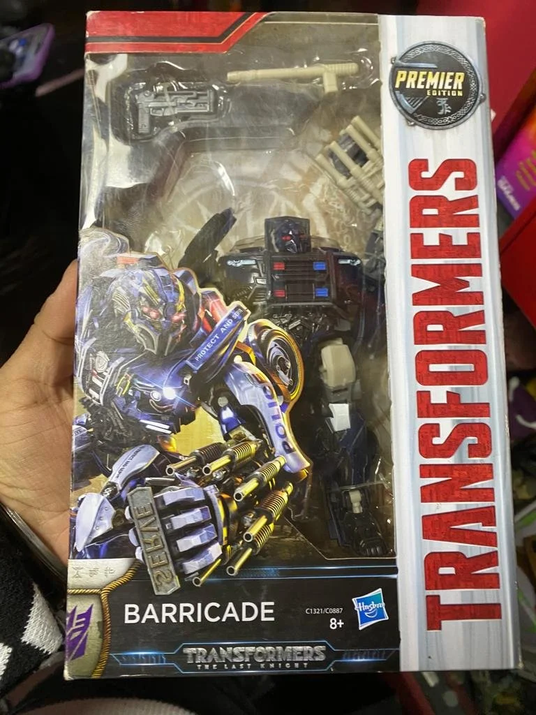 Transformers The Last Knight Barricade Premier Edition Figure | CONDITION - NEW | £52.99