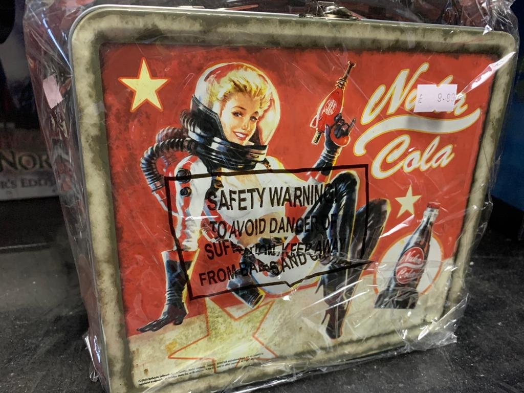 Fallout Nuka Cola Lunchbox | CONDITION - NEW | £9.99 (OUT OF STOCK)