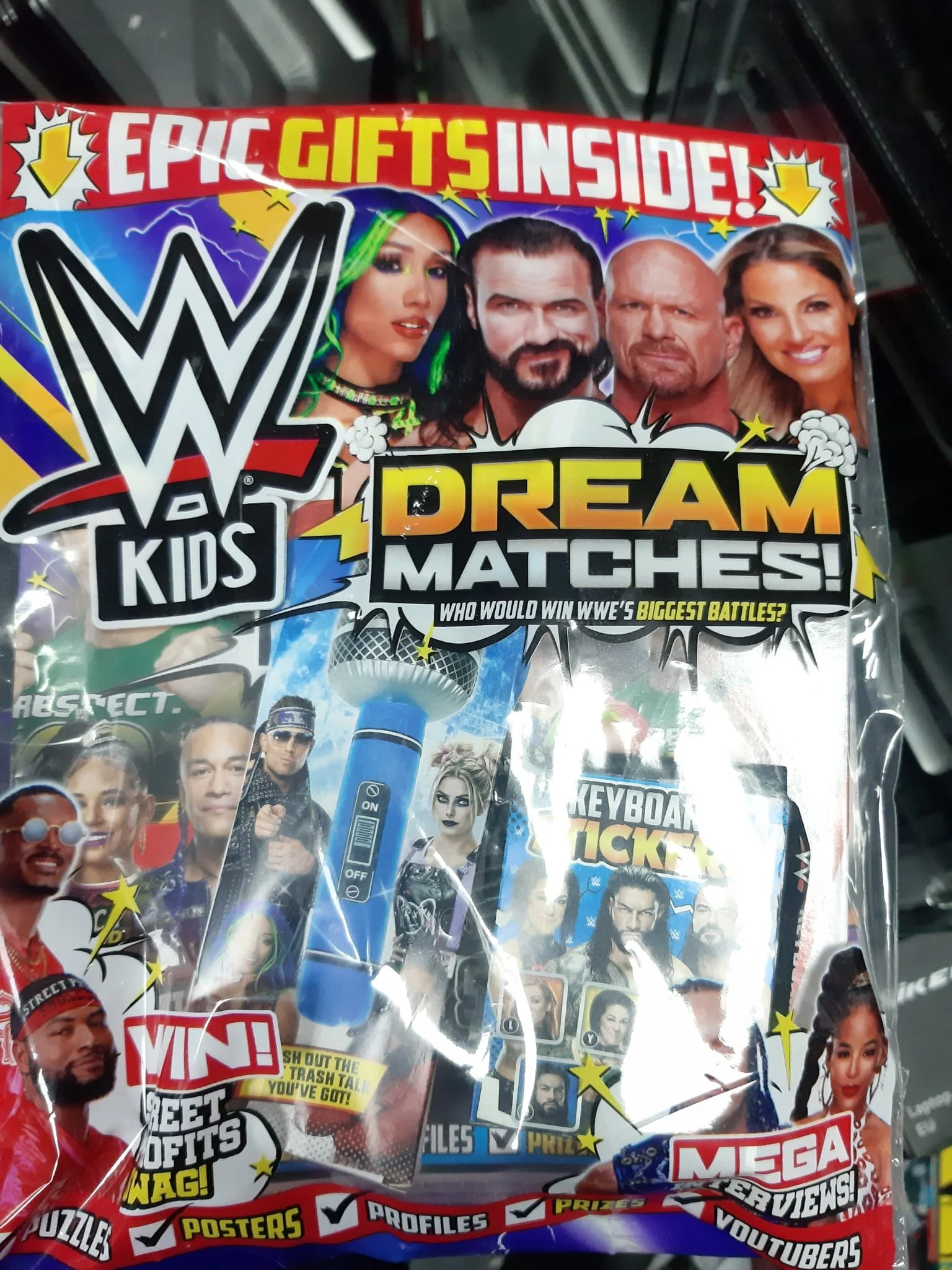 WWE Kids Dream Matches Magazine | CONDITION - NEW | £9.99