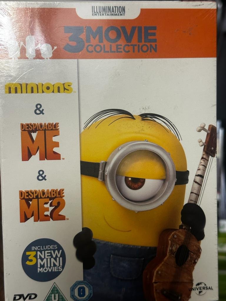 3 Movie Collection Minions & Despicable Me & Despicable Me 2 | £3.99