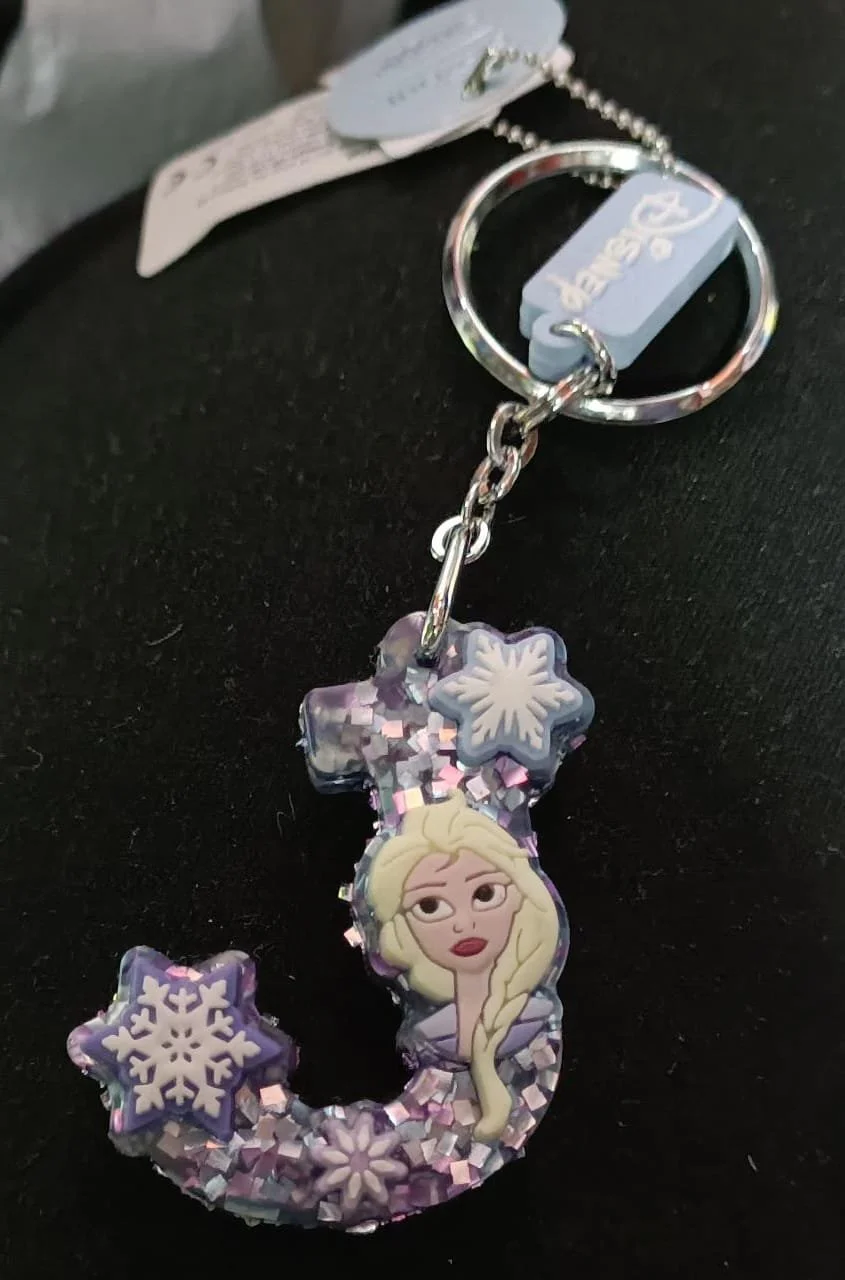 Disney Frozen Smiggle Letter J Keyring | CONDITION - NEW | £4.99