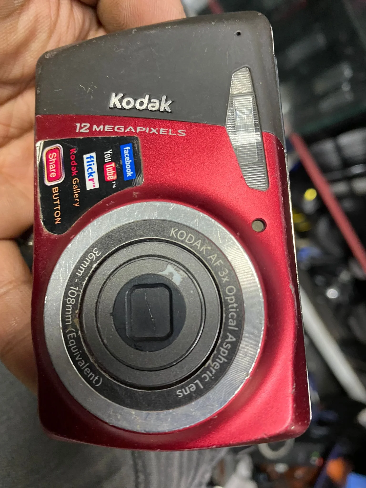 Kodak EasyShare M530 12.0MP Digital Camera Red | CONDITION - USED | £19.99