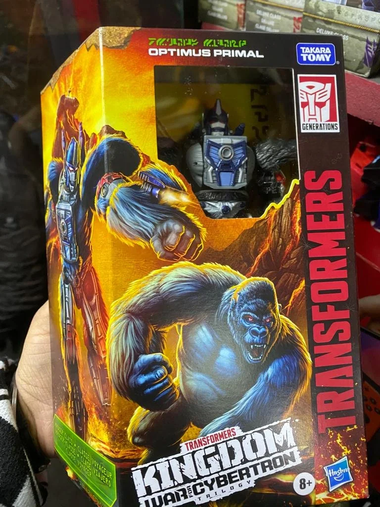 Transformers Kingdom War For Cybertron Trilogy Optimus Primal Badge | CONDITION - NEW | £59.99