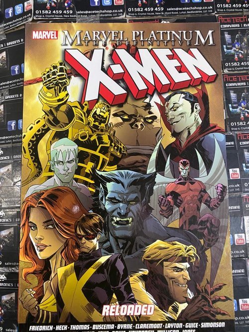 Marvel Platinum The Definitive X-Men Reloaded Graphic Novel Book | CONDITION - NEW | £12.99