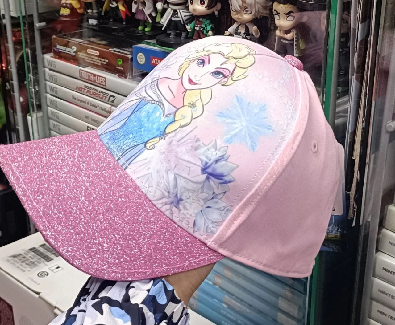 Disney Frozen Elsa Glitter Baseball Cap | CONDITION - NEW | £9.99
