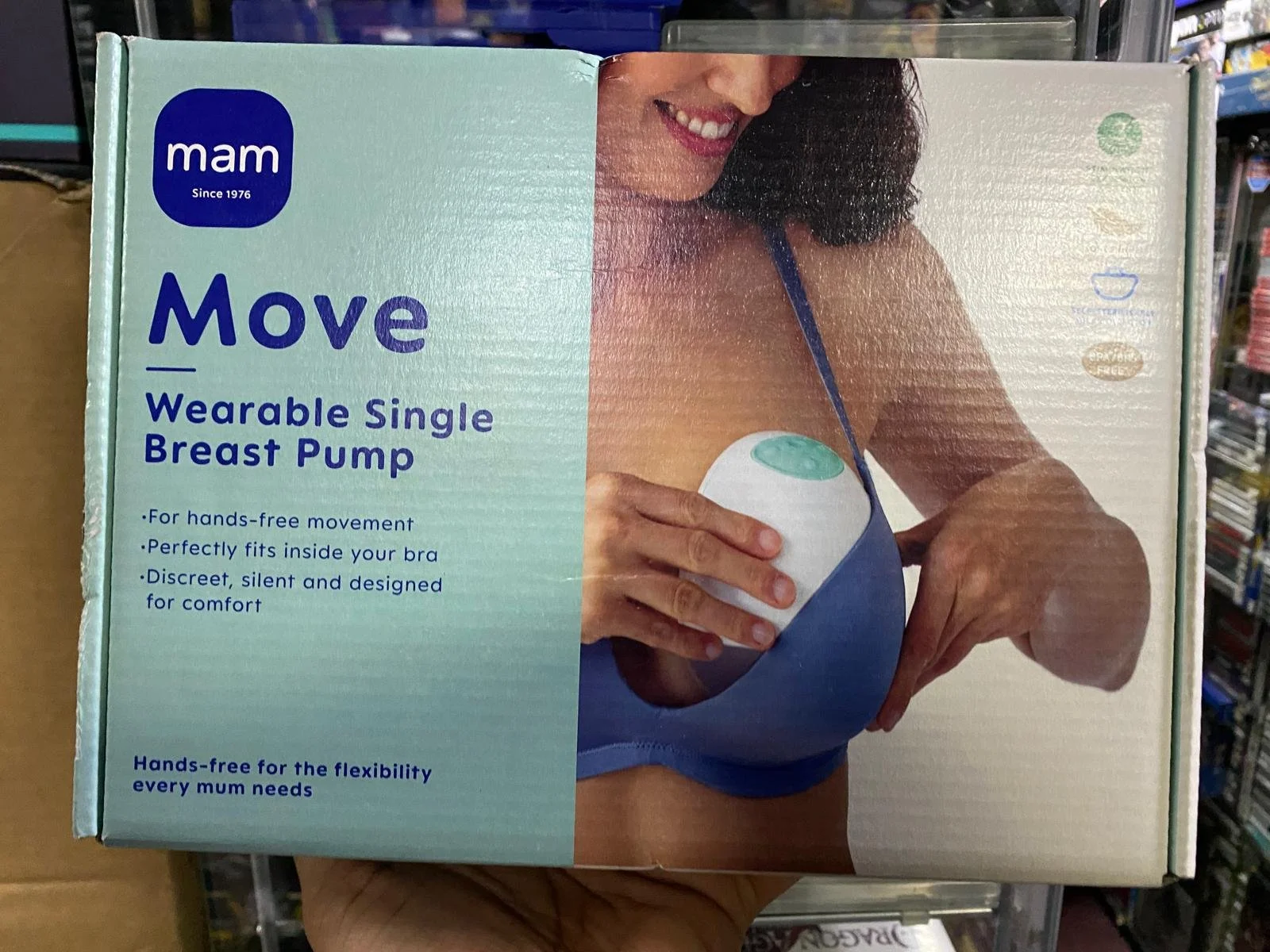 Mam Move Wearable Single Breast Pump | CONDITION - NEW | £119.99