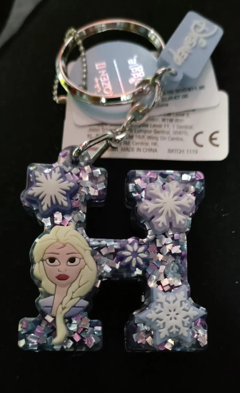 Disney Frozen Smiggle Letter H Keyring | CONDITION - NEW | £4.99