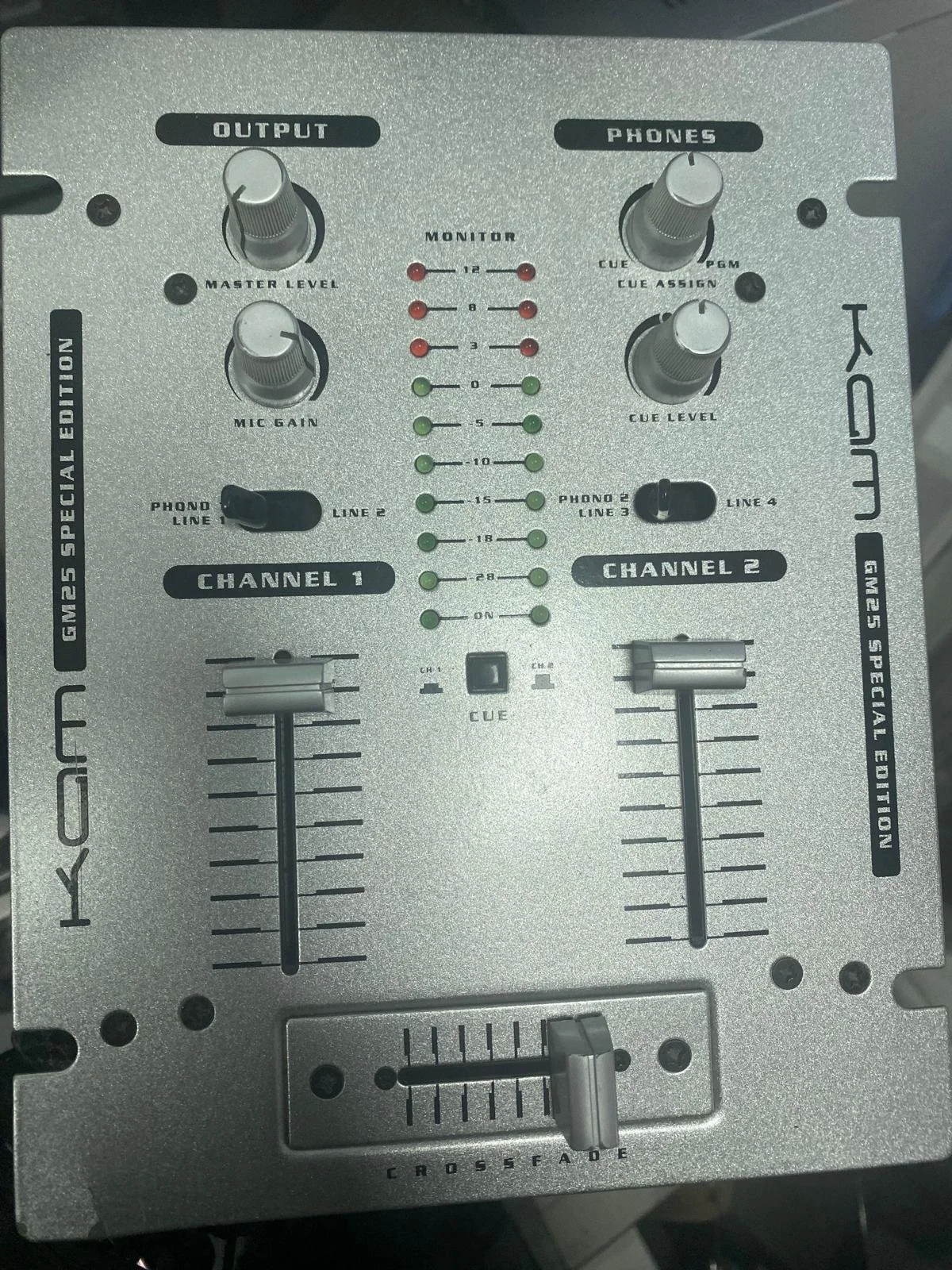 Kam GM25 Special Edition DJ Mixer | CONDITION - USED | £29.99