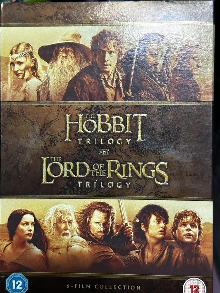 The Hobbit Trilogy And The Lord of The Rings Trilogy 6 Film Collection | £9.99