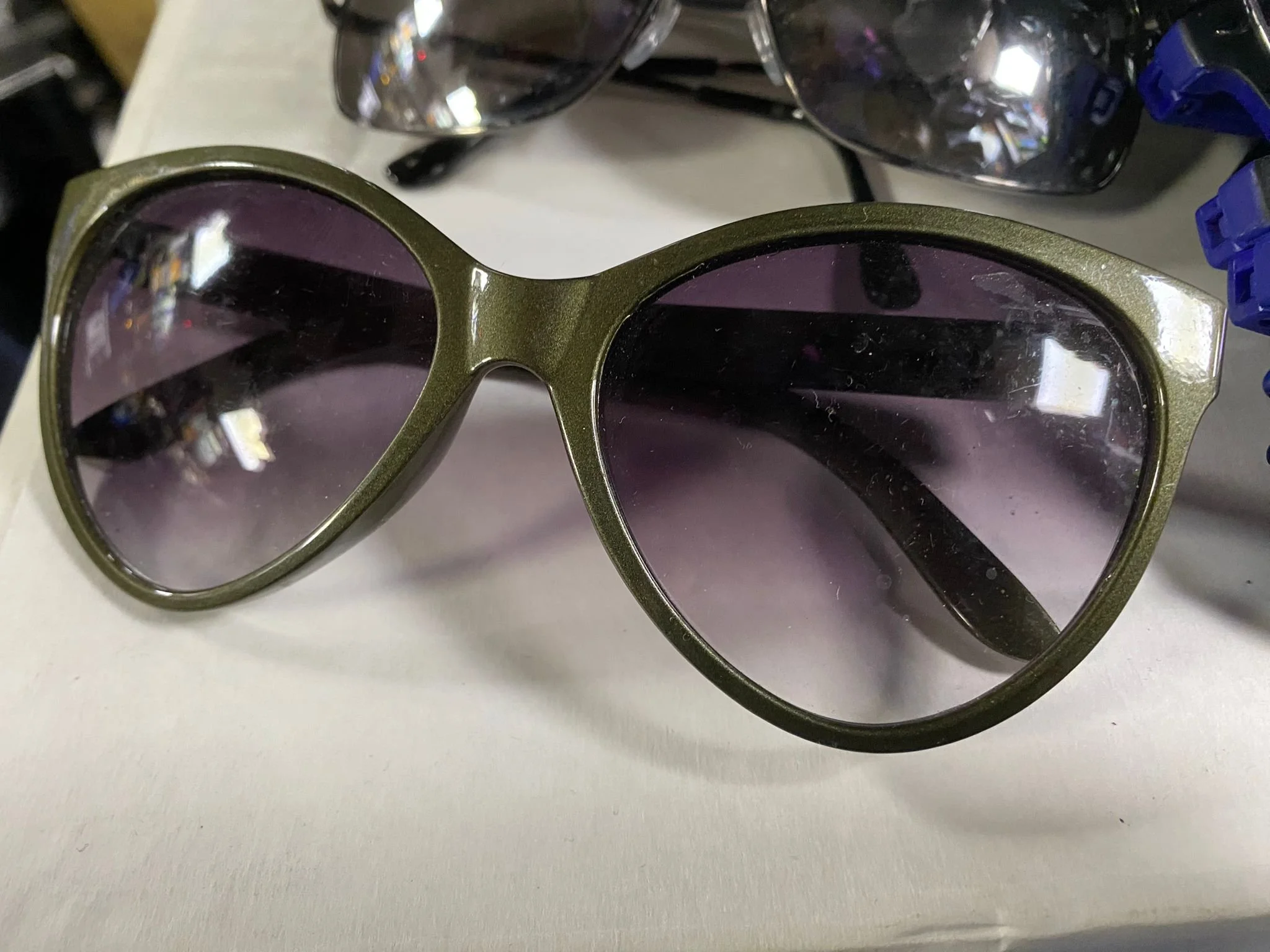 Green Tinted Sunglasses | £4.99