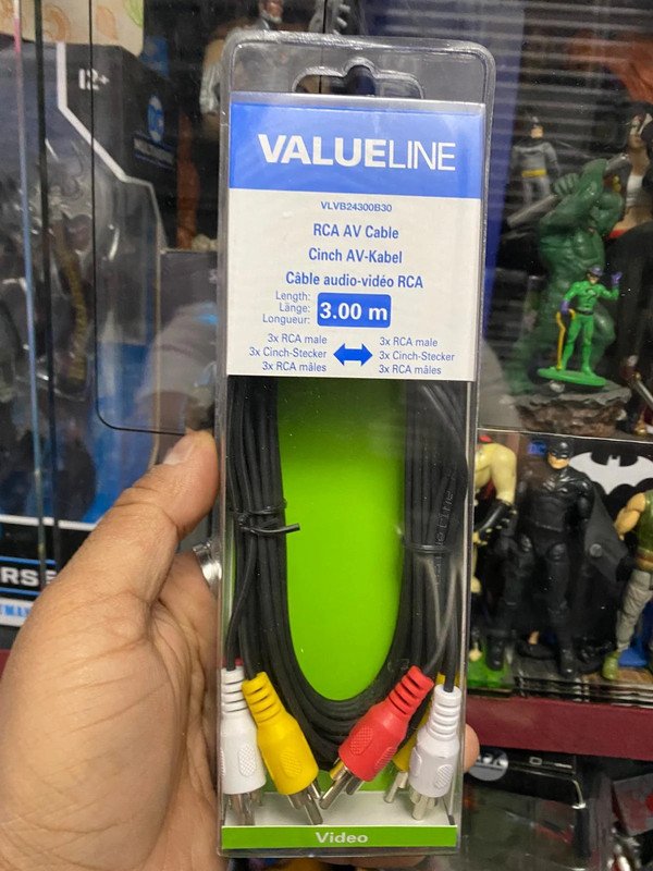 ValueLine 3m RCA AV Video Cable