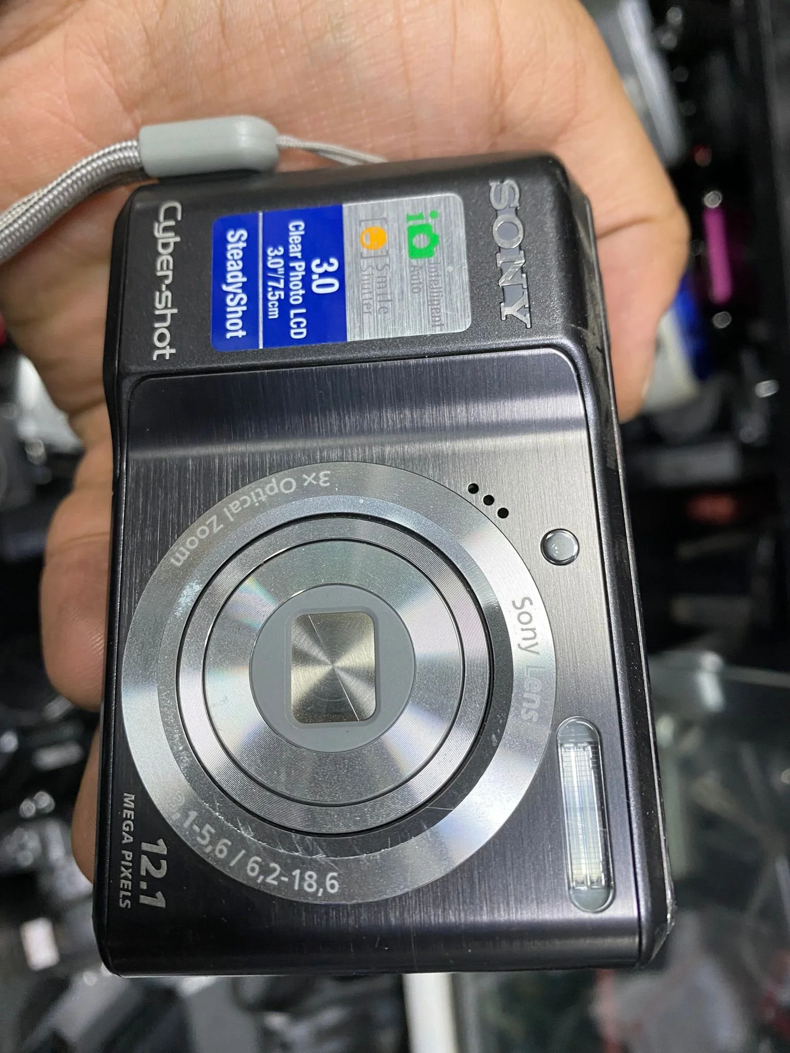 Sony Cyber-Shot DSC-S2100 12.1MP Digital Camera Black | CONDITION - USED | £34.99