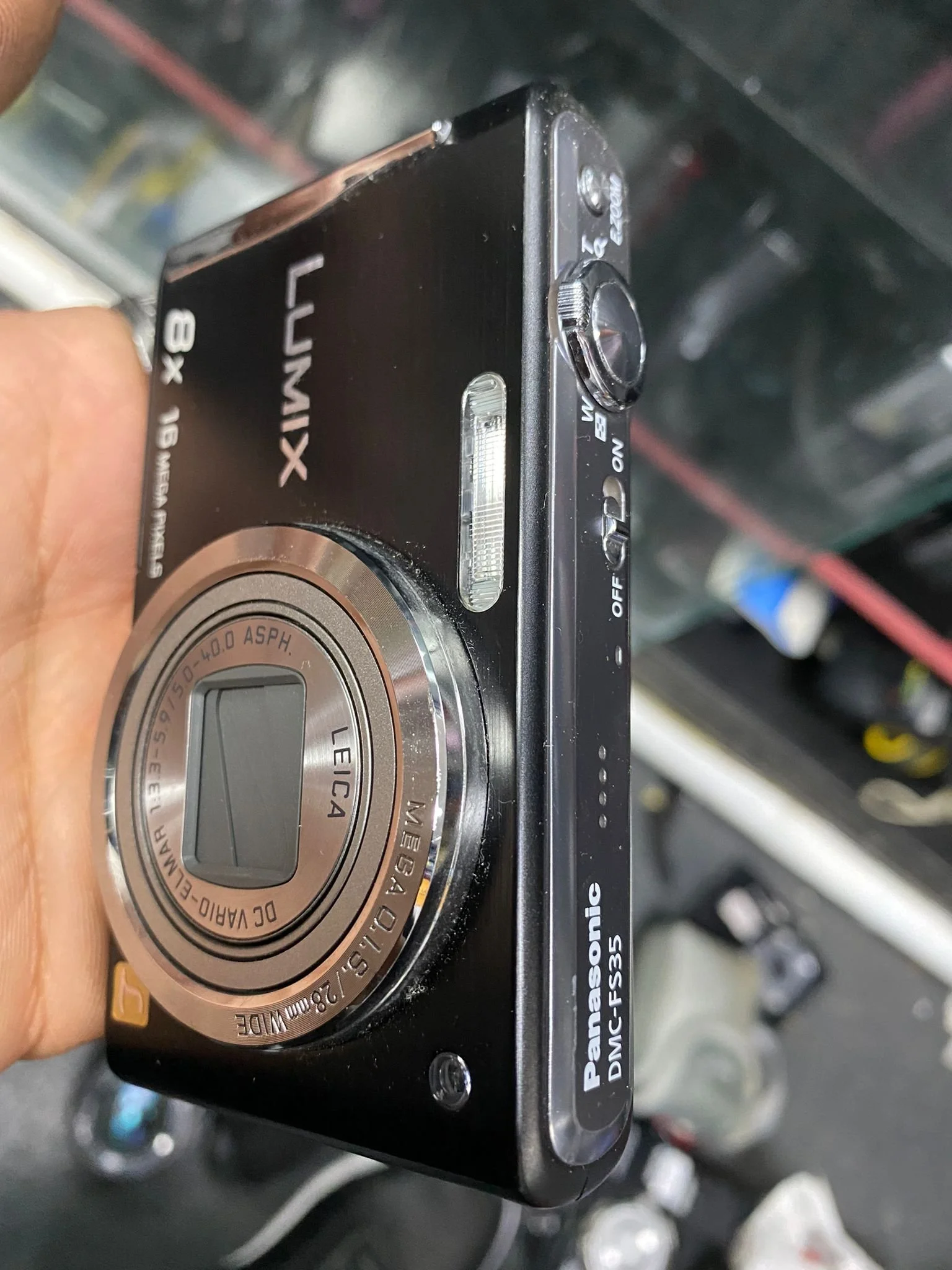 Panasonic LUMIX DMC-FS35 16.0MP Digital Camera Black | CONDITION - USED | £39.99