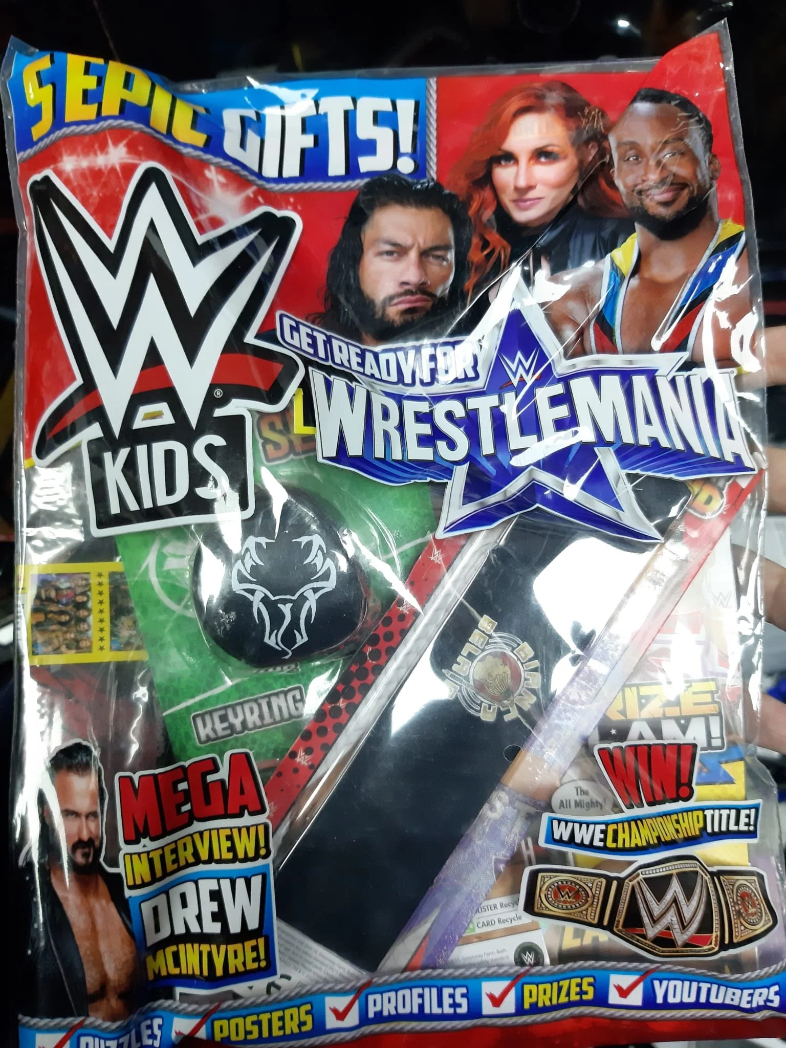 WWE Kids Get Ready For Wrestlemania Magazine | CONDITION - NEW | £9.99