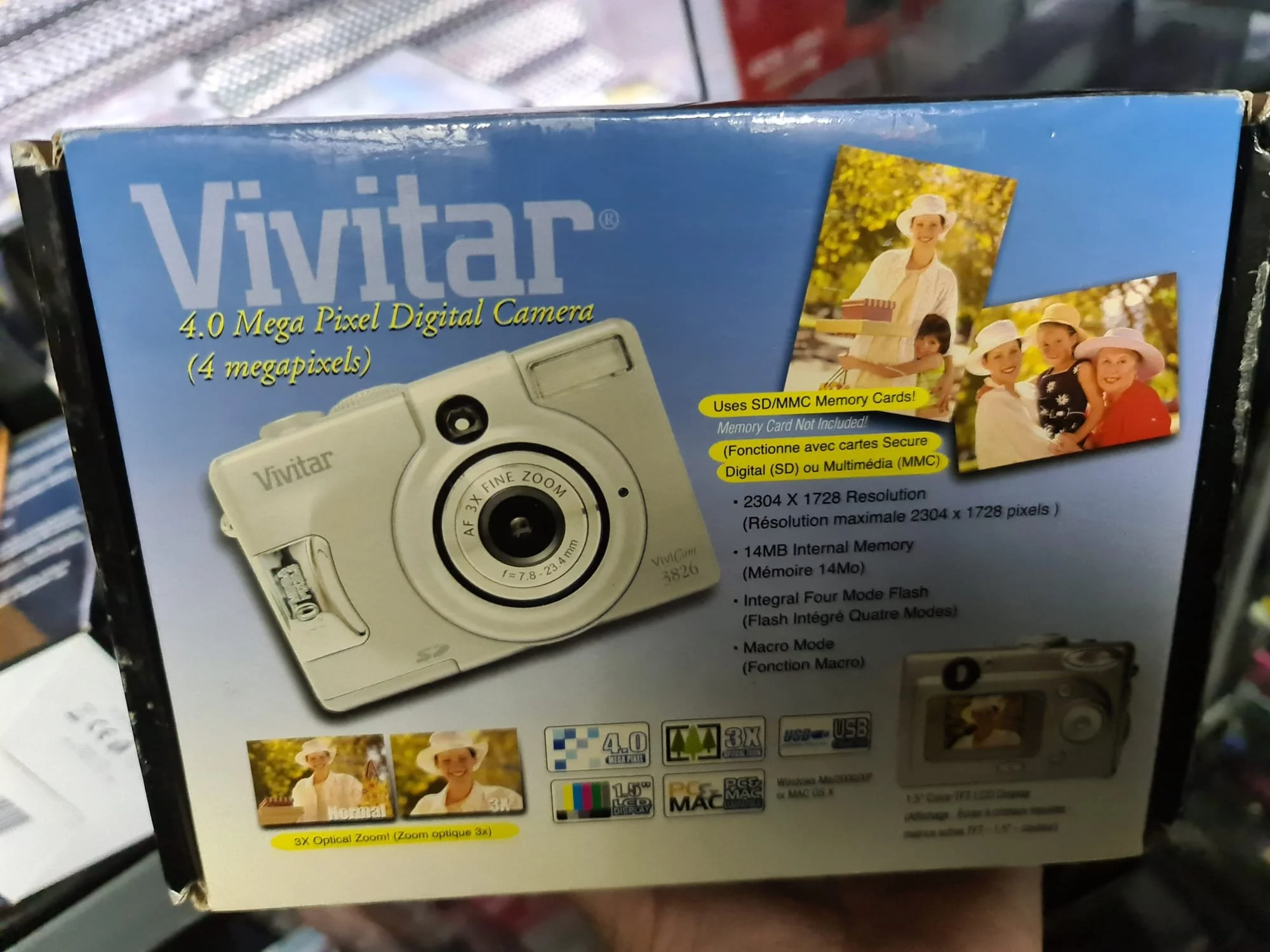 Vivitar ViviCam 2826 4.0MP Digital Camera | CONDITION - USED | £14.99