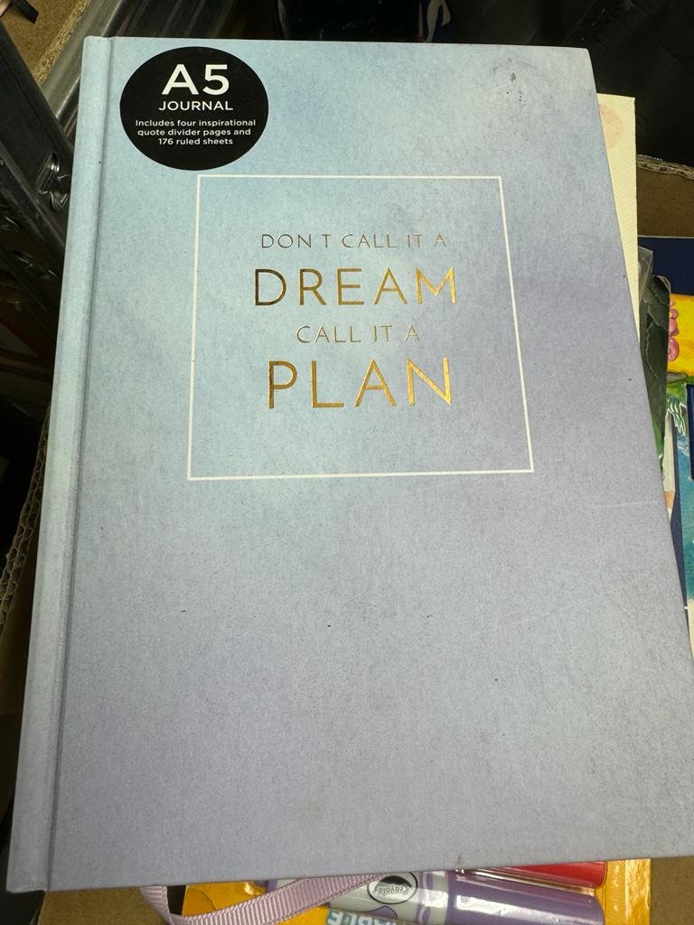 AT Notebook A5 Journel Dream Plan.jpeg