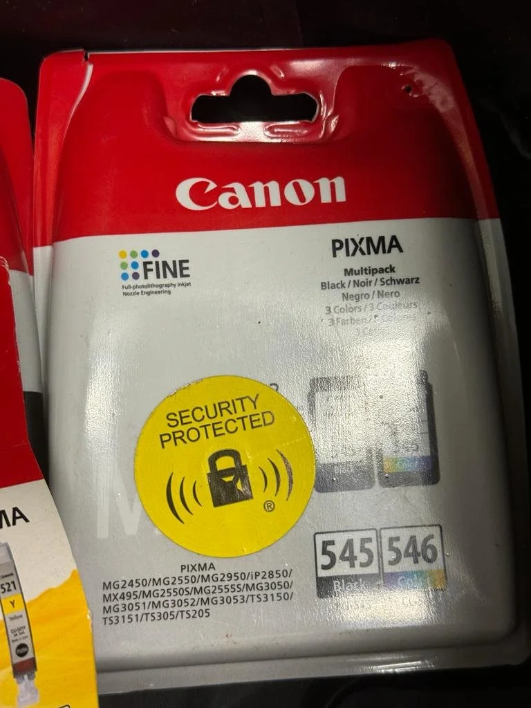 Canon Pixma 545 Black 546 Colour Fine Cartridge Genuine Pack | £32.99