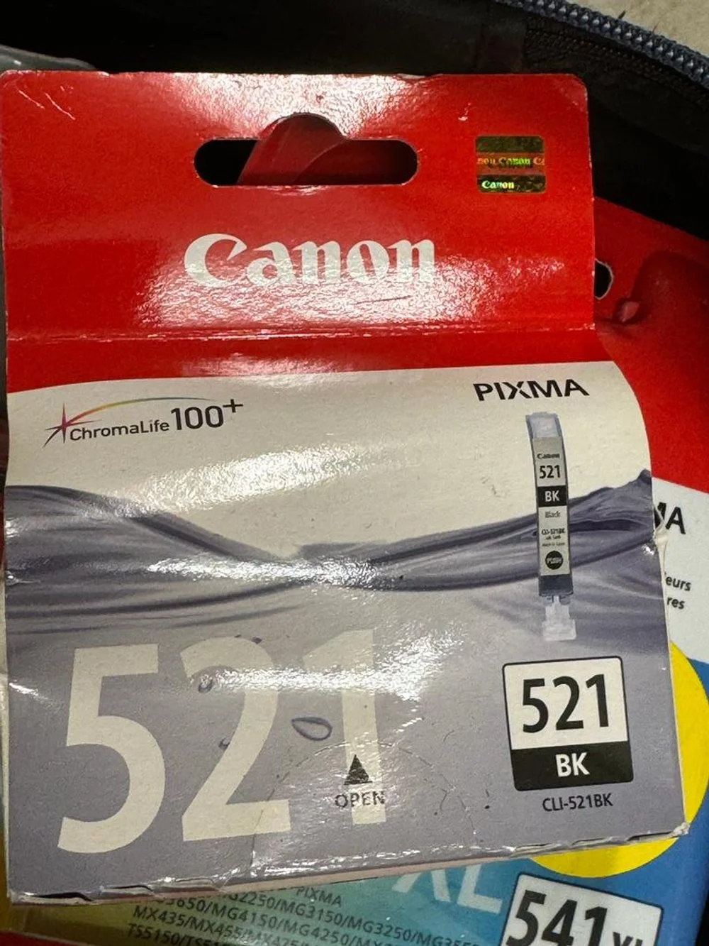 Canon Pixma 521 BK CLI-521BK ChromaLife100 Plus Ink Genuine Cartridge | £4.99