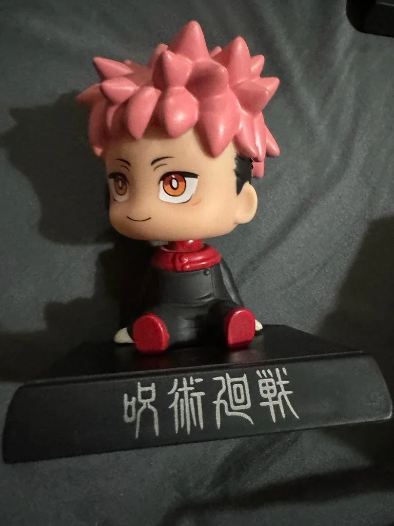 Jujutsu Kaisen Itadori Yuji PVC Bobblehead Sitting Figurine | CONDITION - NEW | £9.99