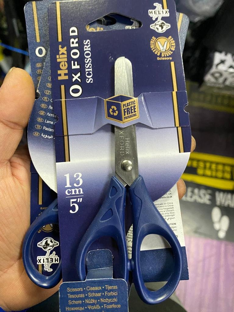 Helix Oxford Scissors 13cm 5" Round Ended | CONDITION - NEW | £1.99