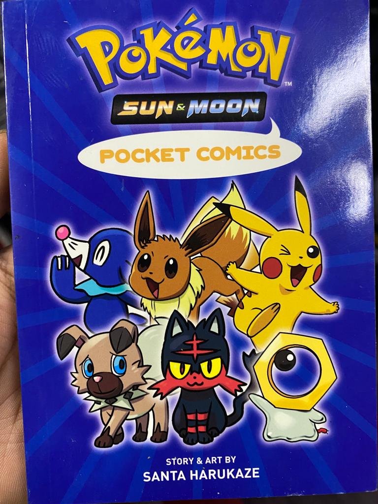 Pokemon Sun Moon Pocket Comics Santa Harukaze Book.jpeg