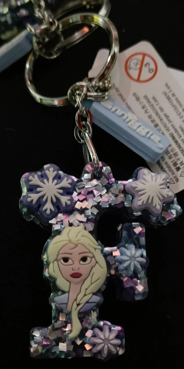 Disney Frozen Smiggle Letter F Keyring | CONDITION - NEW | £4.99
