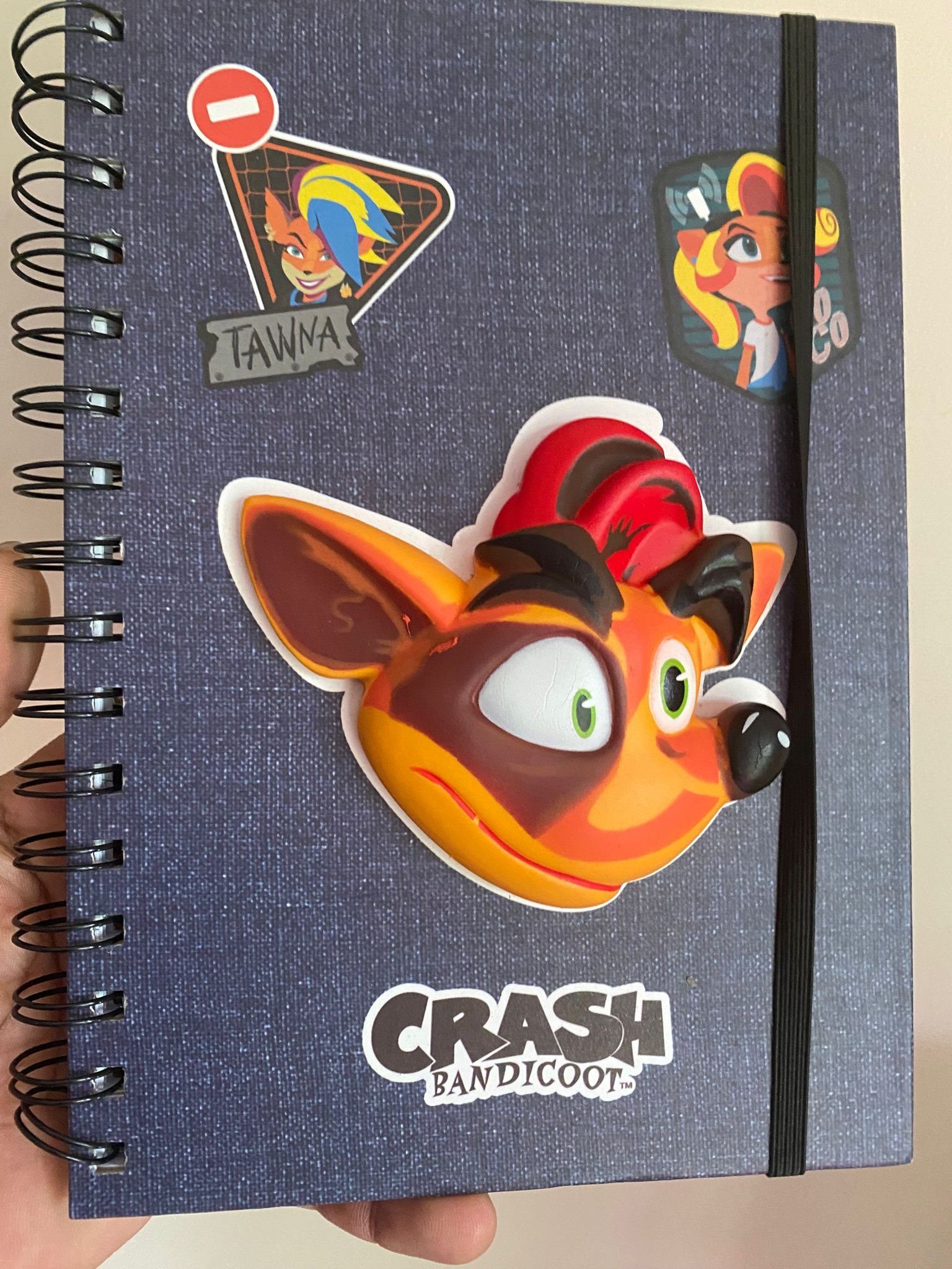 Crash Bandicoot 3D Ring Notebook | £9.99