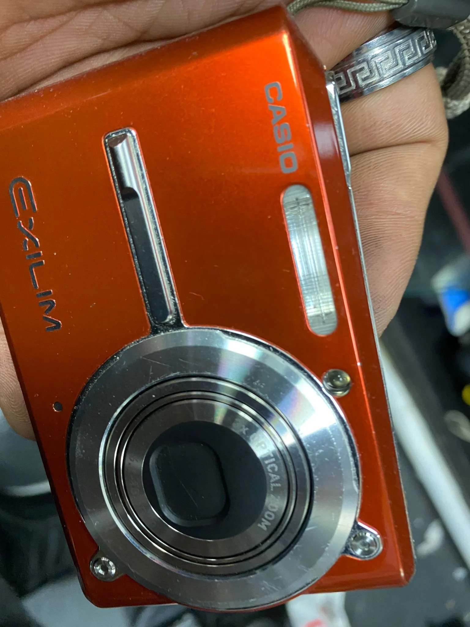 Casio Exilm EX-S600 3.2MP Digital Camera Orange | CONDITION - USED | £29.99
