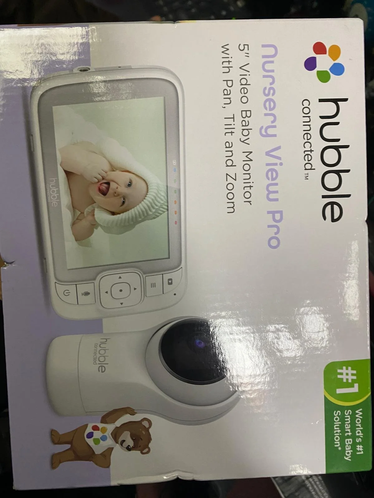Hubble Connected Nursery View Pri 5” Video Baby Monitor PTZ Set | CONDITION - NEW | £59.99 (OUT OF STOCK)