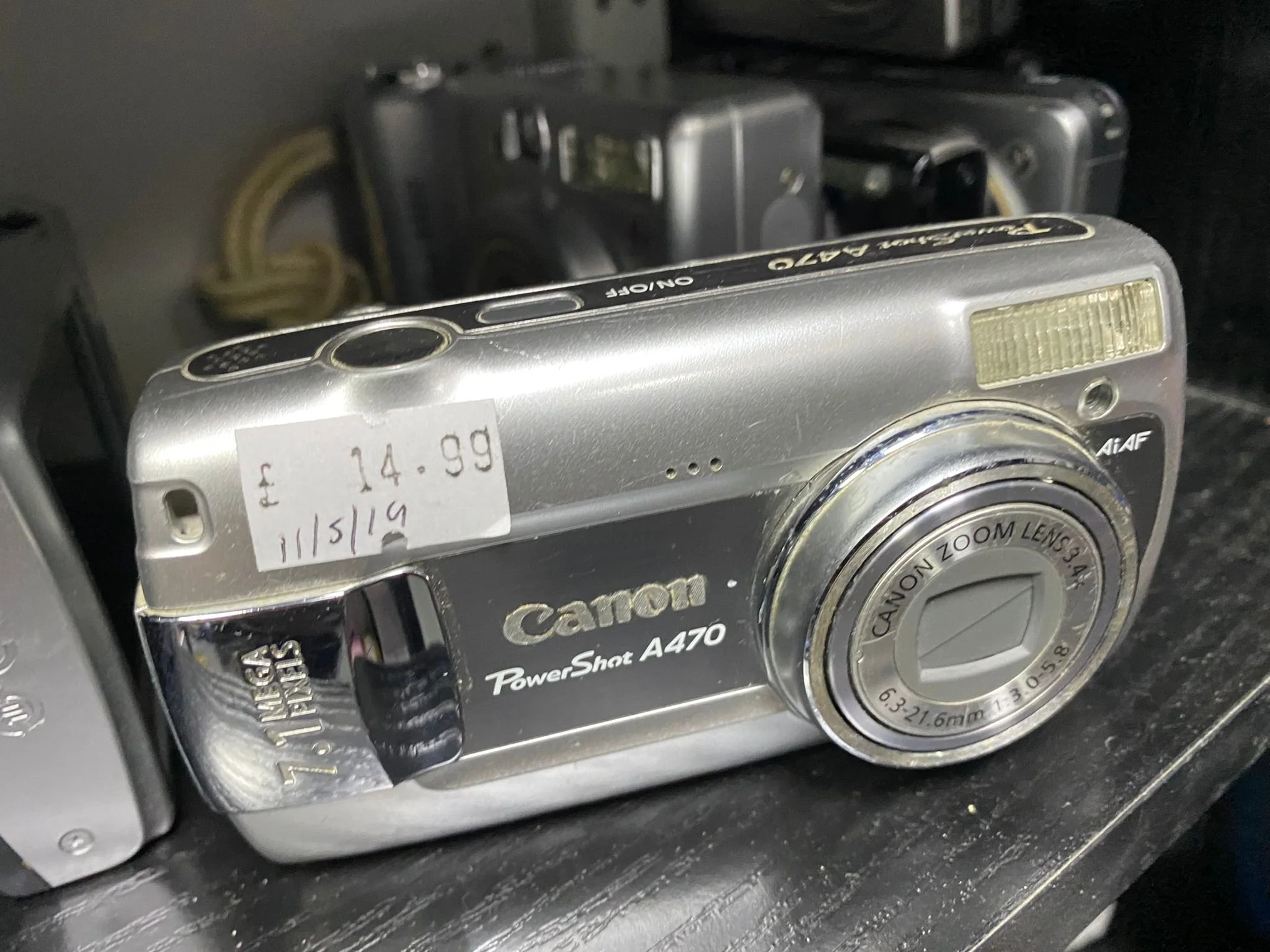 Canon PowerShot A470 7.1MP Digital Camera | CONDITION - USED | £34.99