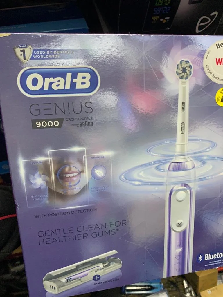 Oral-B Genius 9000 Orchid Purple Electric Toothbrush | CONDITION - NEW | £159.99