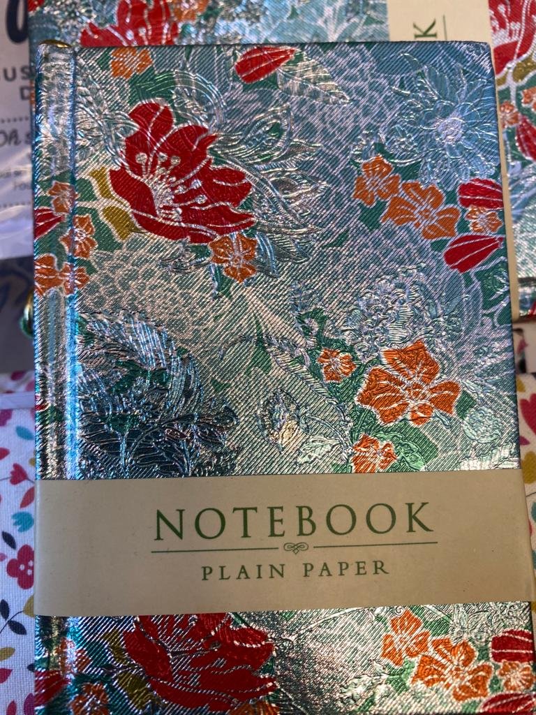 Notebook Plain Paper Mini Floral | £1.99