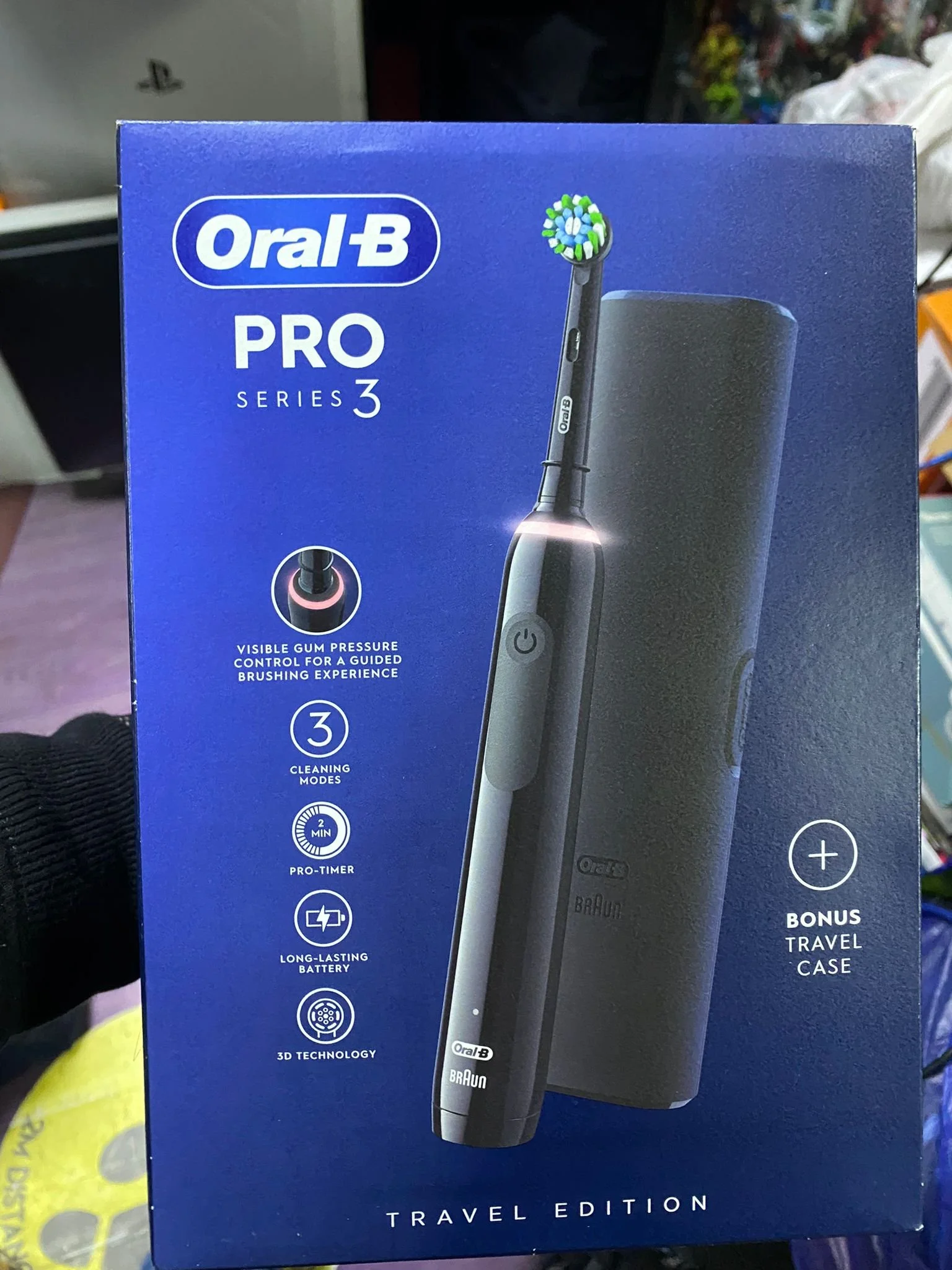 Oral-B Pro Series 3 Electric Toothbrush Travel Edition | CONDITION - NEW | £25.99