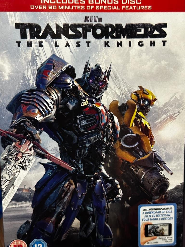 Transformers The Last Knight | £2.99