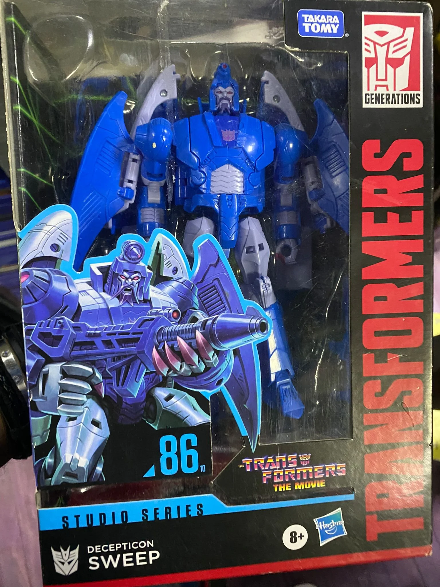 Transformers Generations Takara Tomy Studio Series Deception Sweep 86 Voyager The Movie Hasbro Figure Boxed | CONDITION - NEW | £32.99