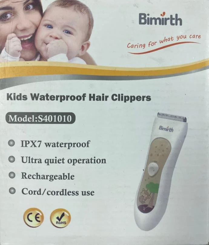 Bimirth Kids Waterproof Hair Clippers S401010 IPX7 Corded Cordless | CONDITION - NEW | £24.99
